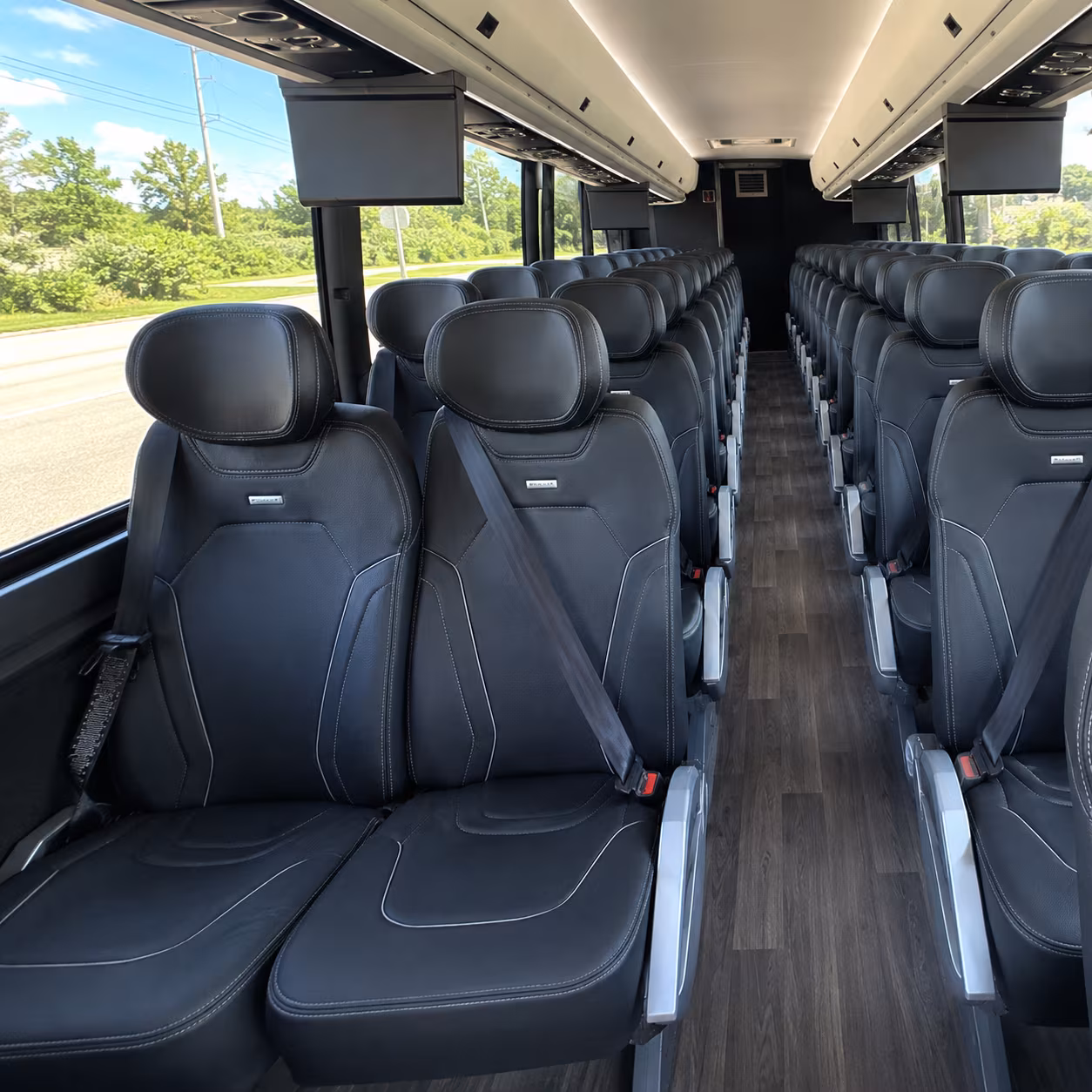 st petersburg charter bus services inside