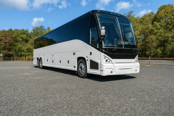 St. Petersburg Shuttle Bus Rentals 56 Passenger Shuttle Bus